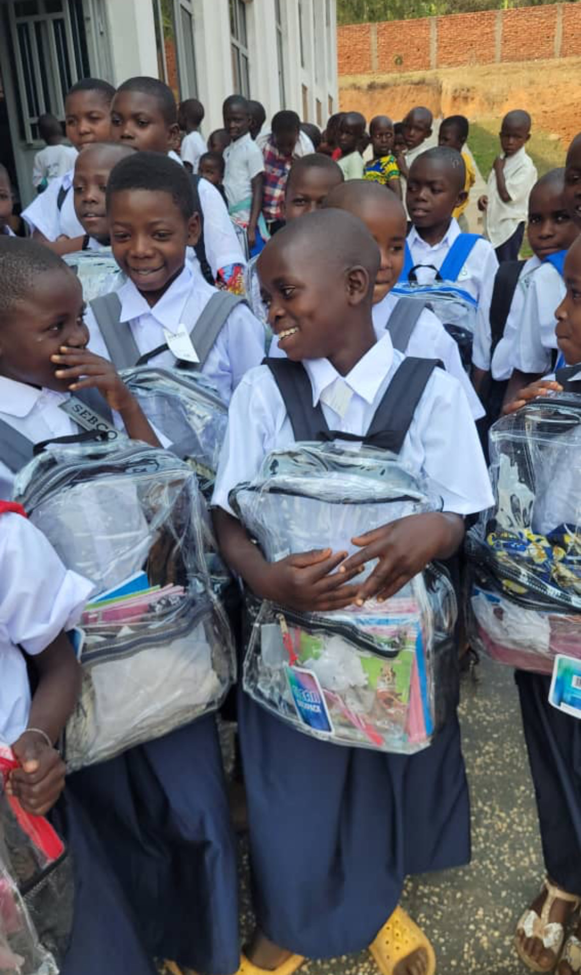 Children with backpacks Children with backpacks
